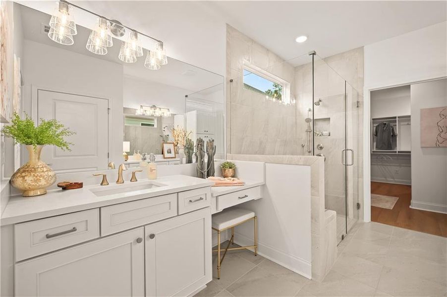 Furnished interior view inside a new home in Echols Farm, Hiram (Image 14). Furnished interior view inside a new home in Echols Farm, Hiram (Image 14).