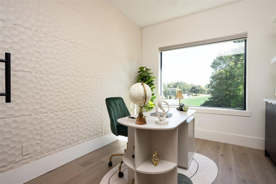 Furnished interior view inside a new home in , Stafford (Image 16).