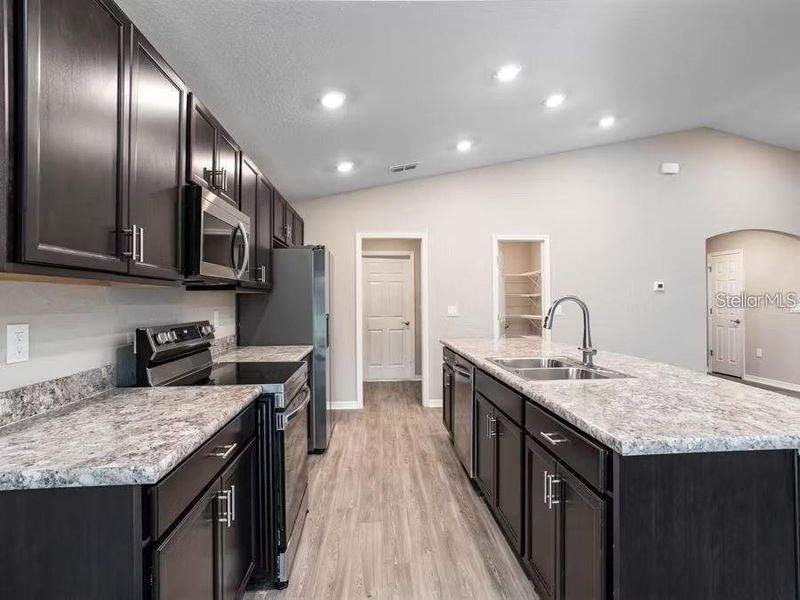 Furnished interior view inside a new home in Stonebridge North, Zephyrhills (Image 8).