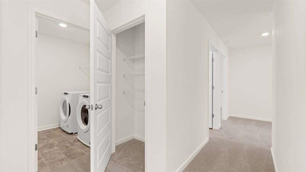 Spacious, unfurnished interior of a new home in Shoal Creek, Hampton (Image 8). Spacious, unfurnished interior of a new home in Shoal Creek, Hampton (Image 8).