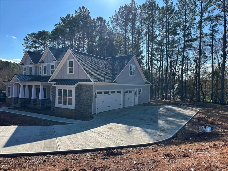 In-progress construction of a new home in , Salisbury, NC (Image 23).