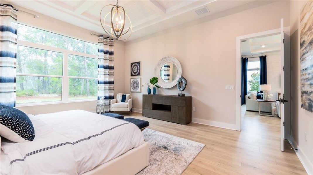 Furnished interior view inside a new home in , Deland (Image 11).
