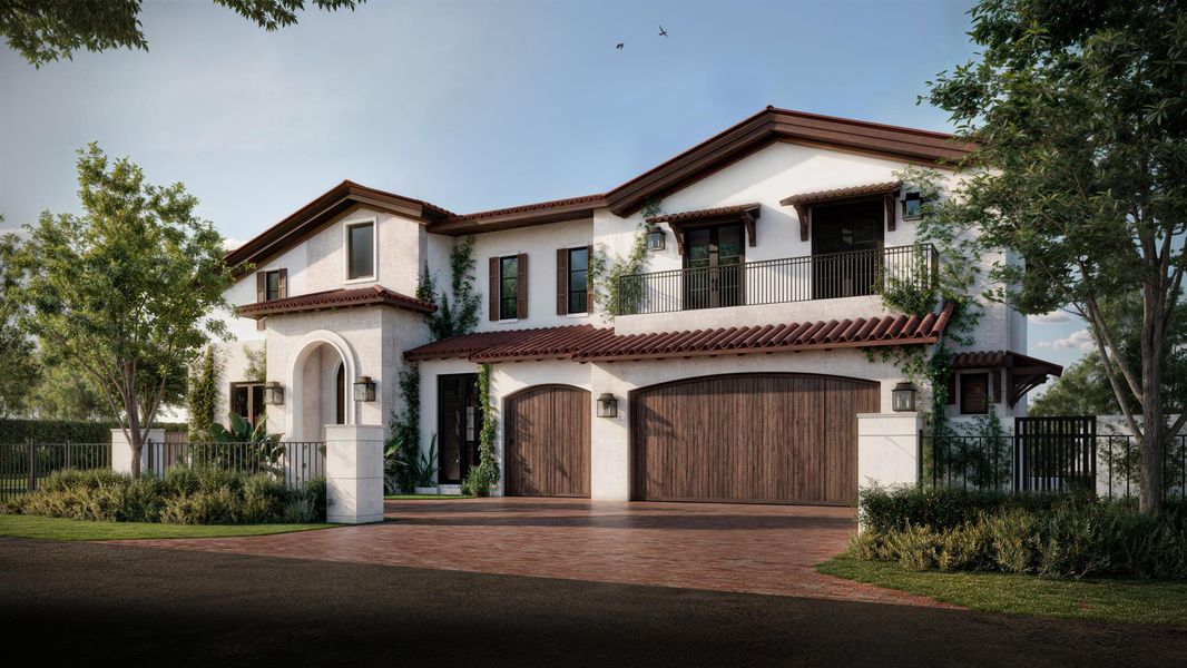Front exterior of a new home in , Boca Raton, FL, highlighting curb appeal (Image 2).