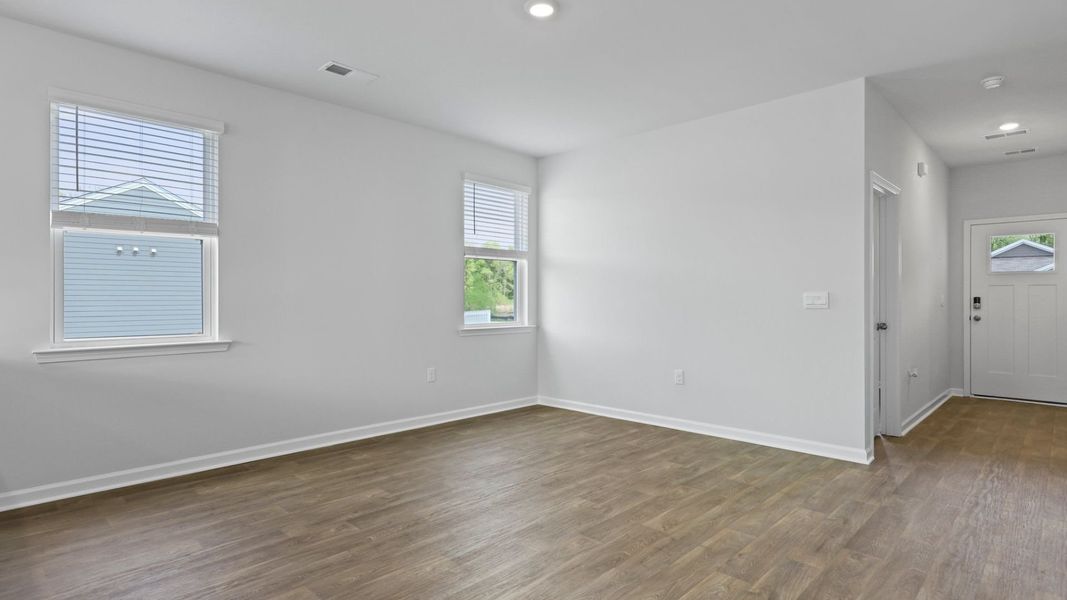 Representative unfurnished interior of a home built from the LEWIS by D.R. Horton in North Shore, Summerton (Image 15). Representative unfurnished interior of a home built from the LEWIS by D.R. Horton in North Shore, Summerton (Image 15).