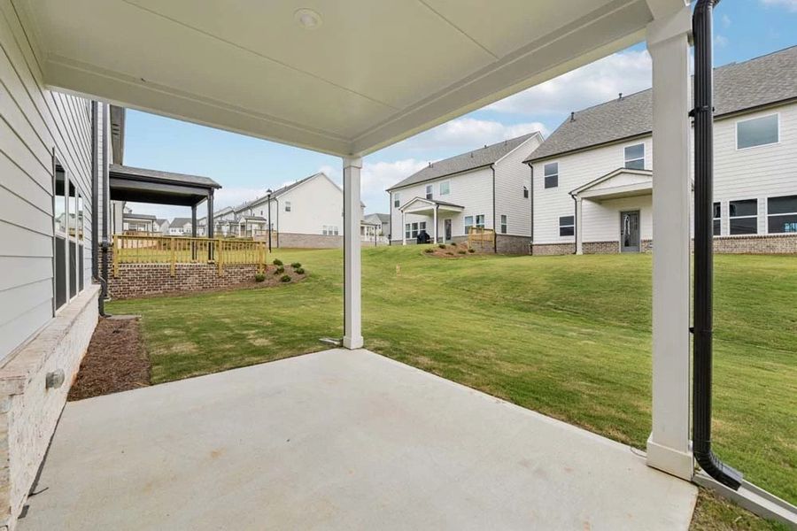 Sample Photo: Covered Patio Sample Photo: Covered Patio