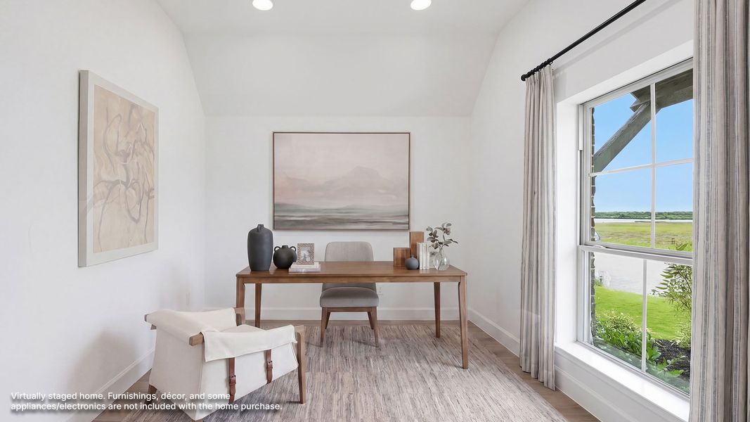 Furnished interior view inside a new home in Meraki, Forney (Image 11).