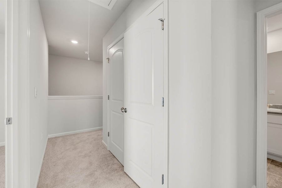 Representative unfurnished interior of a home built from the Sudbury by D.R. Horton in Laurel Park Townhomes, Hephzibah (Image 24).