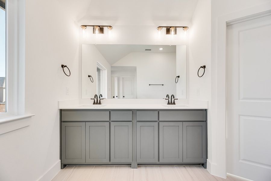 Furnished interior view inside a new home in Cottages of Celina, Celina (Image 9).