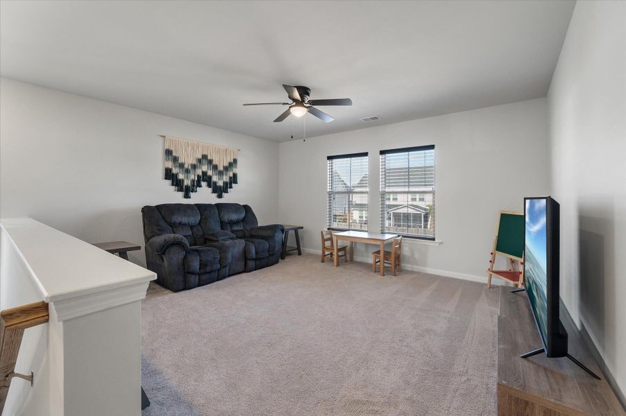 Furnished interior view inside a new home in Sweetgrass at Summers Corner, Summerville (Image 9).