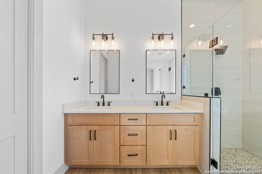 Furnished interior view inside a new home in , Poteet (Image 7).