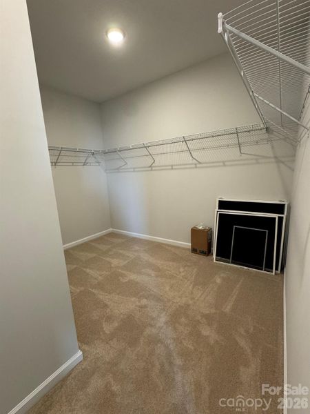 Primary closet Primary closet