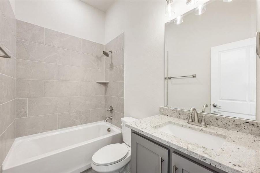 Furnished interior view inside a new home in Villages of Walnut Grove, Midlothian (Image 9).
