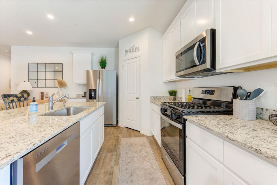 Furnished interior view inside a new home in , Fulshear (Image 8).