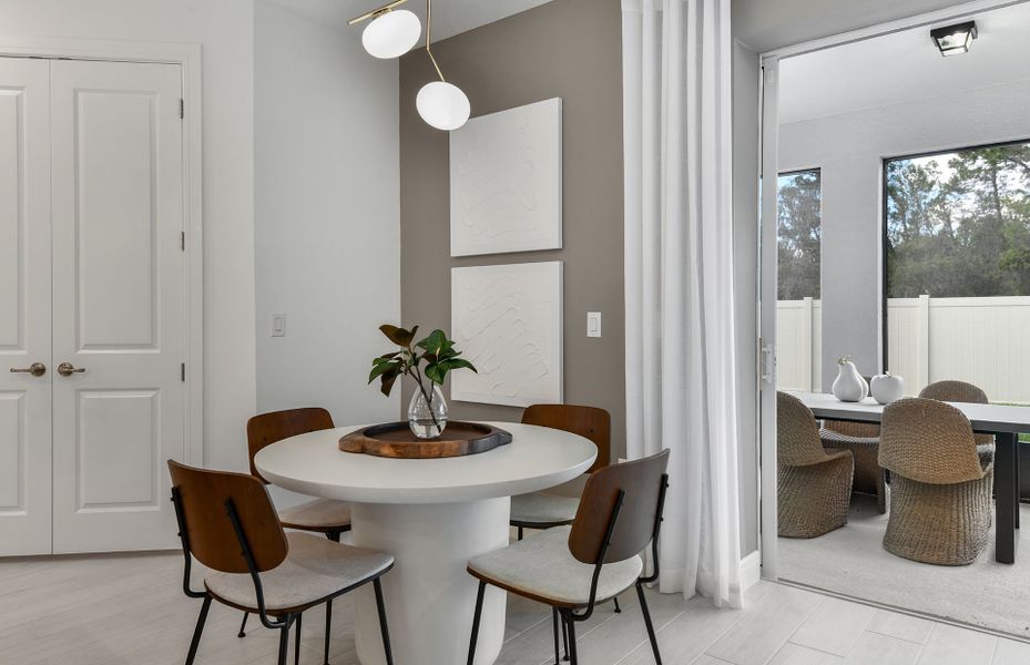 Furnished interior view inside a new home in Spencer Glen, Riverview (Image 5).