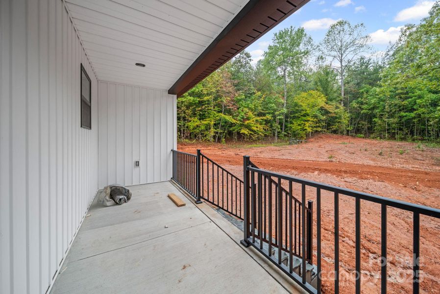 Exterior details and patio area of a home in , Statesville (Image 4).