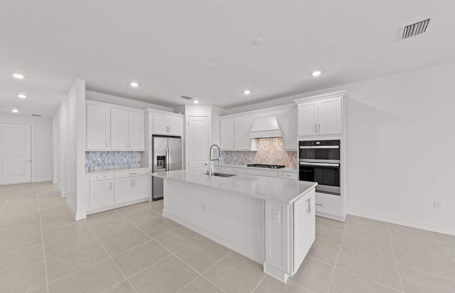 Furnished interior view inside a new home in TerraWalk at Babcock Ranch, Alva (Image 9). Furnished interior view inside a new home in TerraWalk at Babcock Ranch, Alva (Image 9).