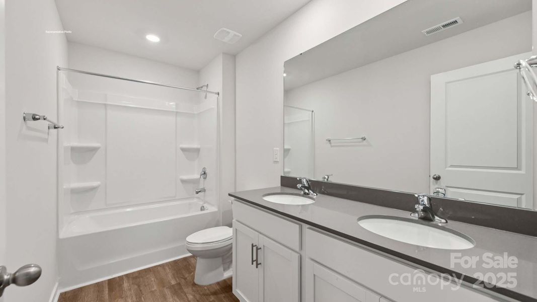 Furnished interior view inside a new home in Clark Creek Landing, Lincolnton (Image 2).