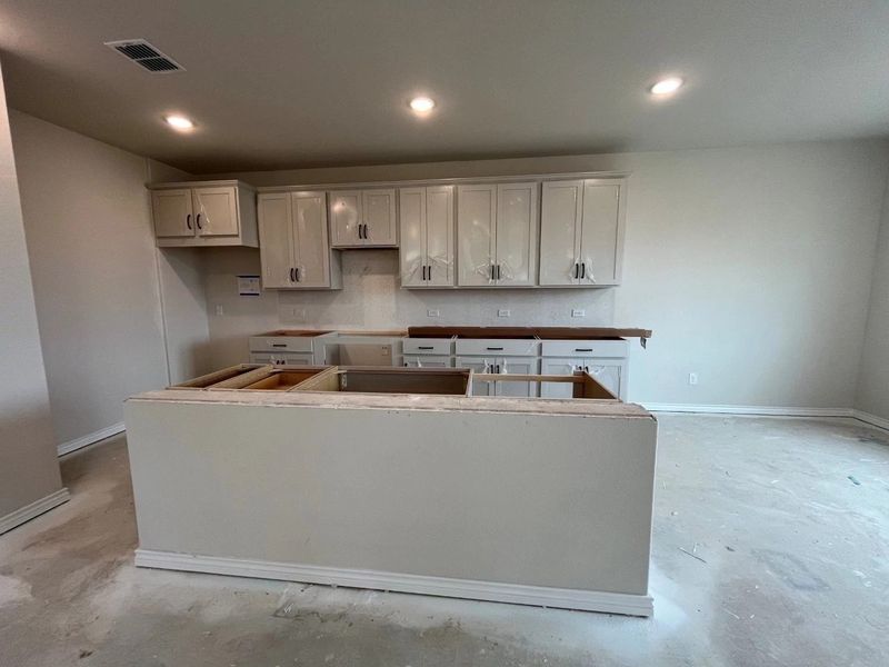 In-progress construction of a new home in Lariat, Liberty Hill, TX (Image 14).