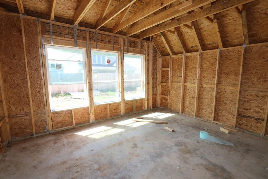 Spacious, unfurnished interior of a new home in Meridiana 55' Homesites, Manvel (Image 27).