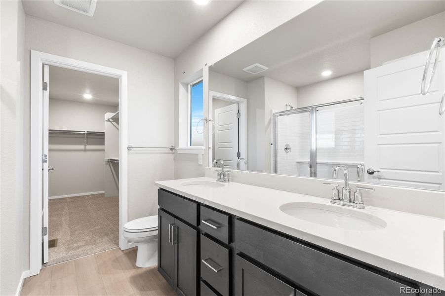 Furnished interior view inside a new home in Wolf Creek Run West, Strasburg (Image 8).