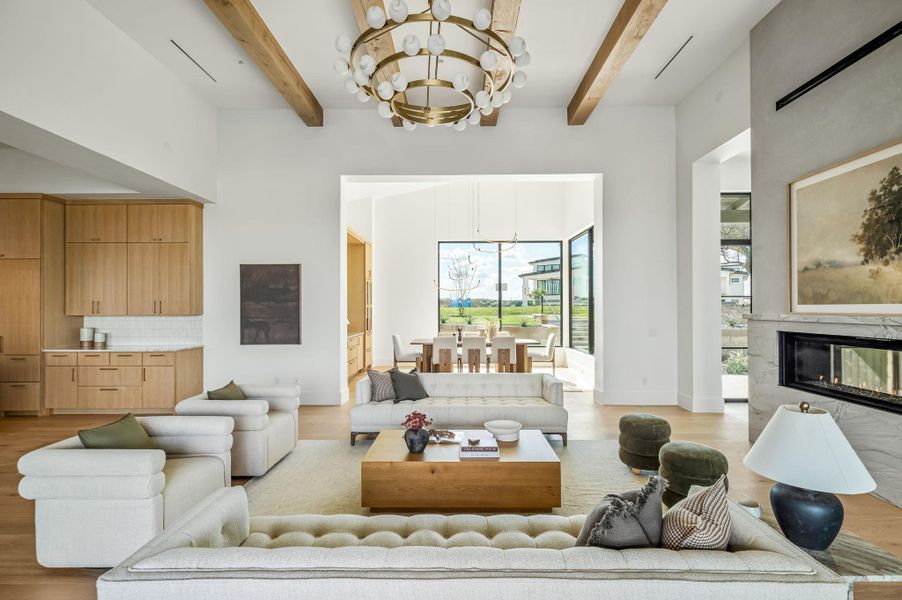 Furnished interior view inside a new home in , Austin (Image 10). Furnished interior view inside a new home in , Austin (Image 10).