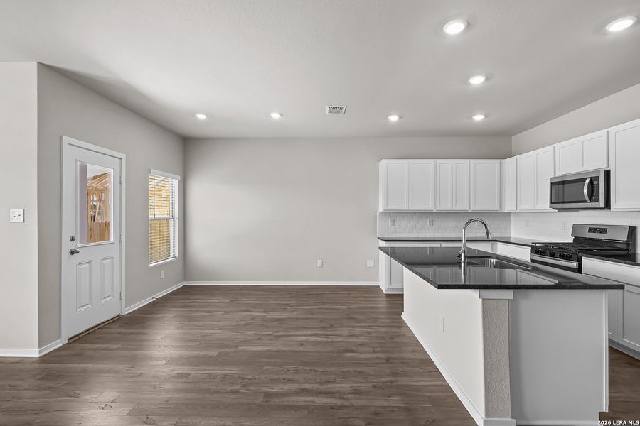 Furnished interior view inside a new home in Summerlin, San Antonio (Image 14).