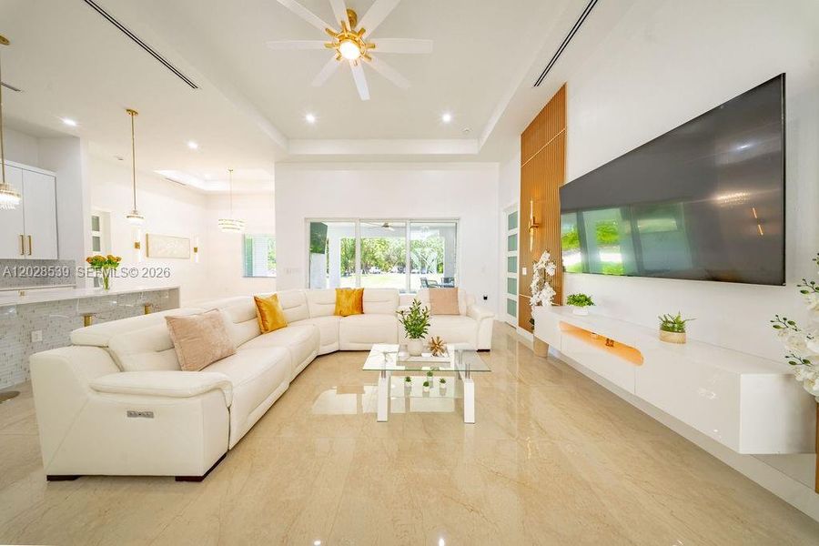 Furnished interior view inside a new home in , North Fort Myers (Image 5).