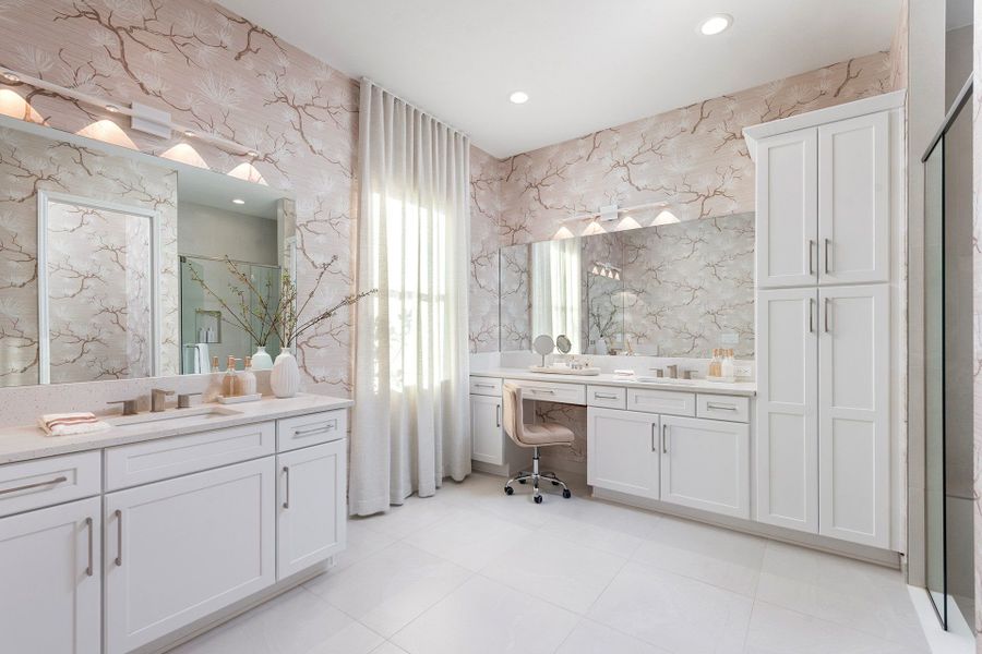 Representative furnished interior of a home built from the Elena by GL Homes in Valencia Ridge, Wesley Chapel (Image 12). Representative furnished interior of a home built from the Elena by GL Homes in Valencia Ridge, Wesley Chapel (Image 12).