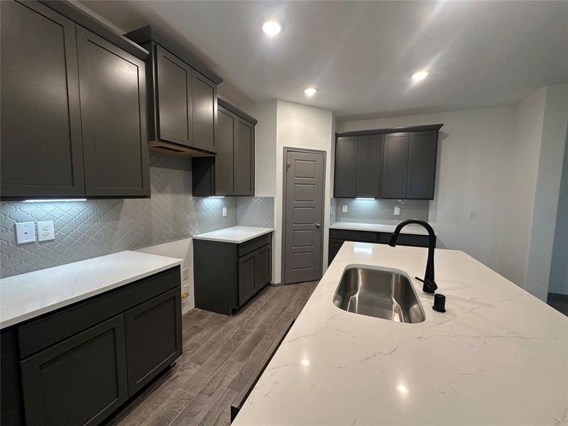 Furnished interior view inside a new home in Rates starting as low as, Iowa Colony (Image 10).