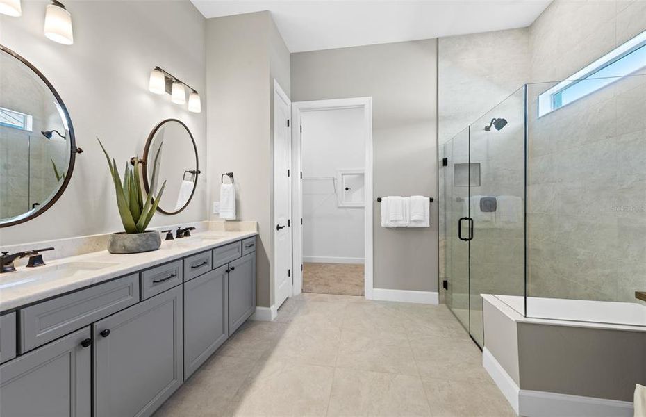 Furnished interior view inside a new home in Arbor Oaks, North Port (Image 4).