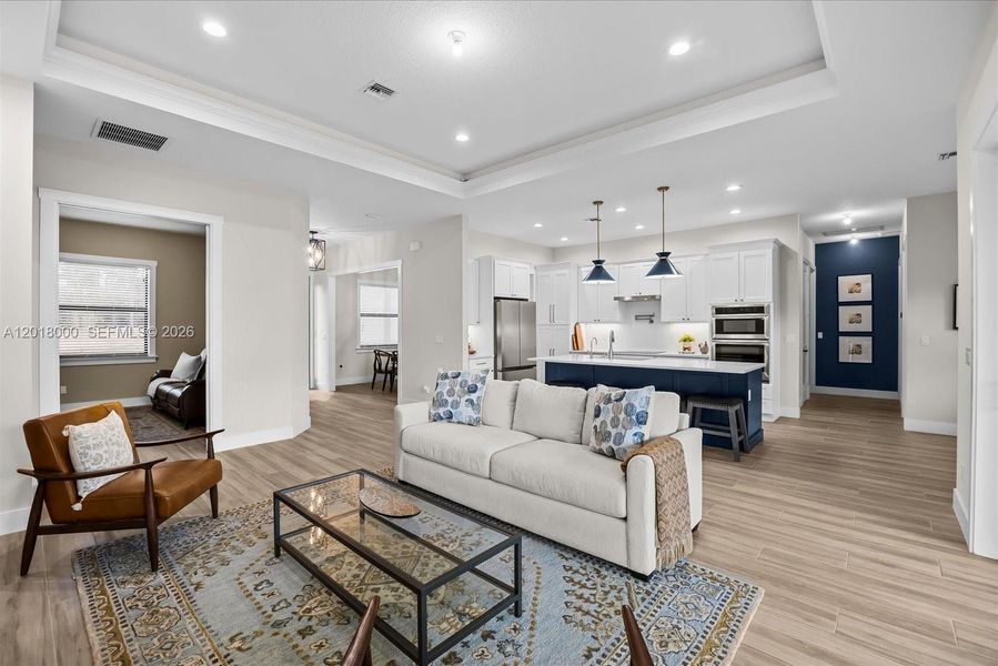 Furnished interior view inside a new home in , Fort Pierce (Image 13).