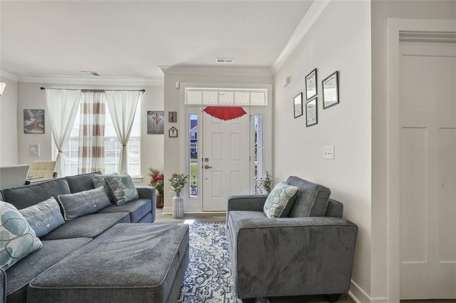 Furnished interior view inside a new home in , Locust Grove (Image 31).