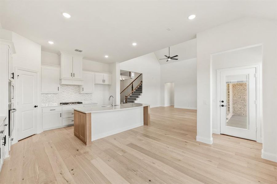 Furnished interior view inside a new home in Glenwood Meadows, Argyle (Image 8).