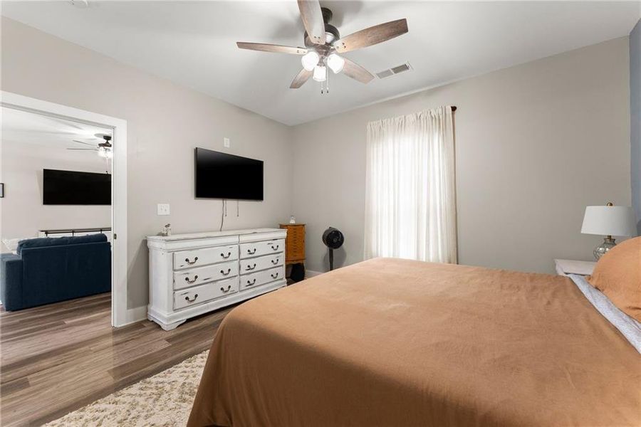 Furnished interior view inside a new home in , Cumming (Image 9). Furnished interior view inside a new home in , Cumming (Image 9).