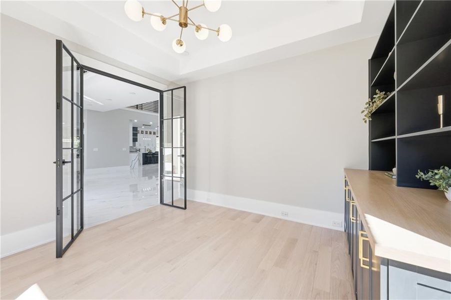 Furnished interior view inside a new home in , Dacula (Image 19).