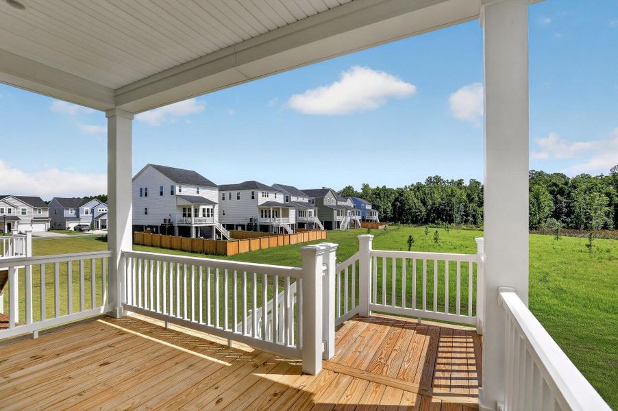 Exterior details and patio area of a home in Heron's Walk at Summers Corner, Summerville (Image 23). Exterior details and patio area of a home in Heron's Walk at Summers Corner, Summerville (Image 23).