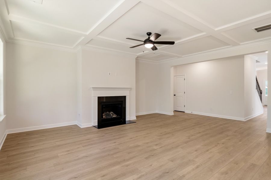 Spacious, unfurnished interior of a new home in Timberland Grove, Anderson (Image 38). Spacious, unfurnished interior of a new home in Timberland Grove, Anderson (Image 38).
