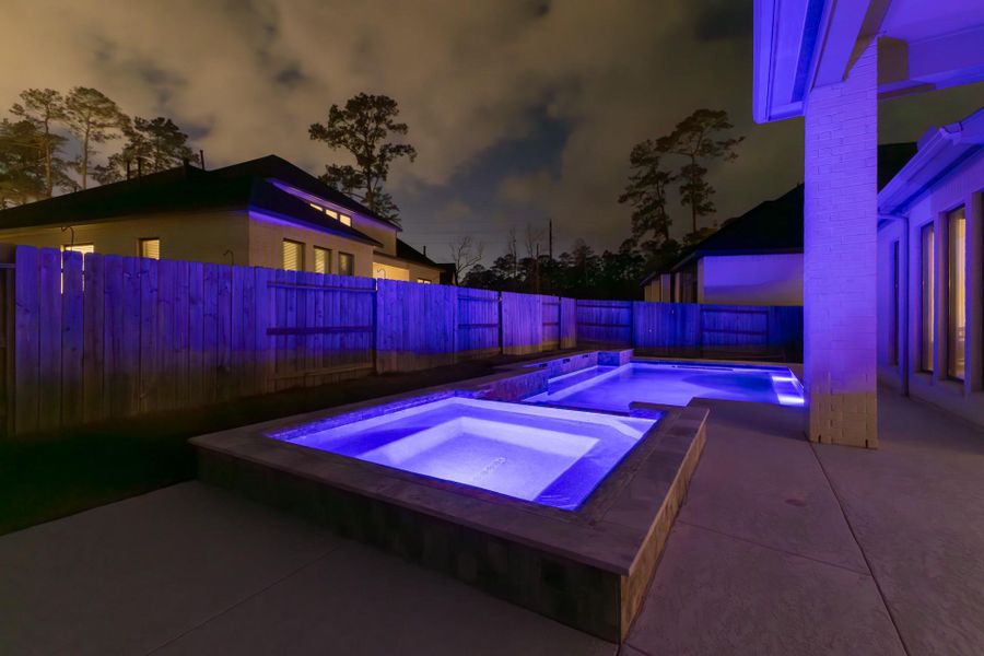 Exterior details and patio area of a home in Audubon, Magnolia (Image 3).