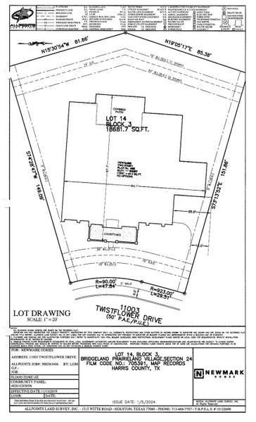 The total lot size is 18,681 sqft. The total lot size is 18,681 sqft.