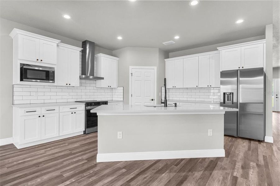 Furnished interior view inside a new home in , Weeki Wachee (Image 18).