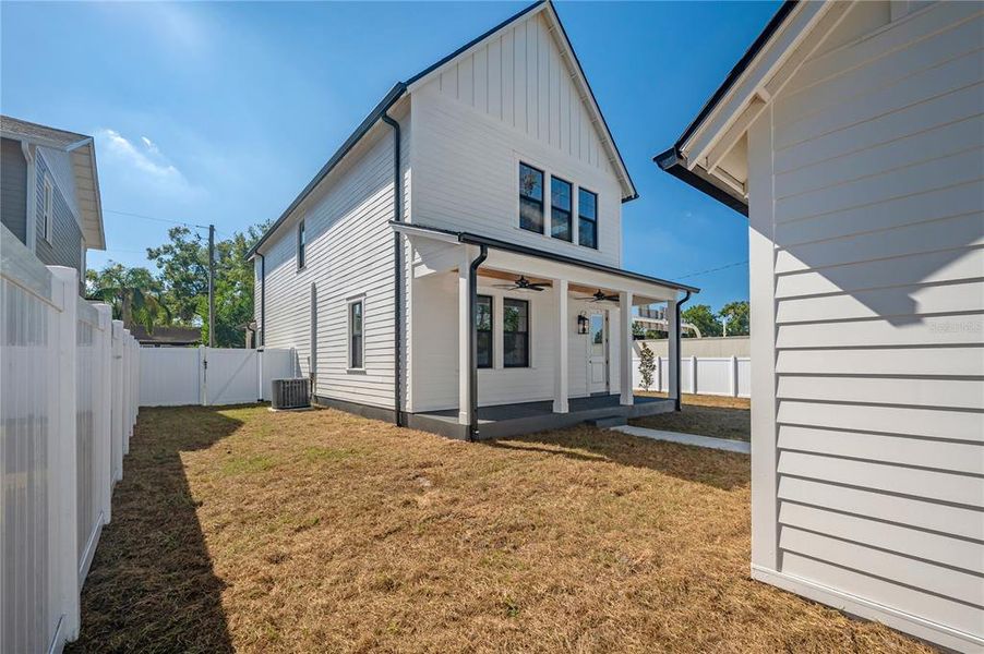 Exterior details and patio area of a home in , Tampa (Image 35). Exterior details and patio area of a home in , Tampa (Image 35).