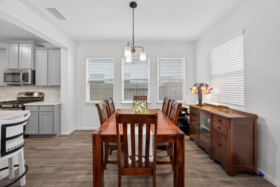 Furnished interior view inside a new home in The Commons at Sedona, League City (Image 12). Furnished interior view inside a new home in The Commons at Sedona, League City (Image 12).