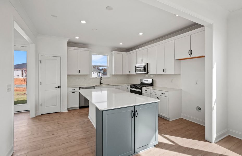 Open Kitchen with Island