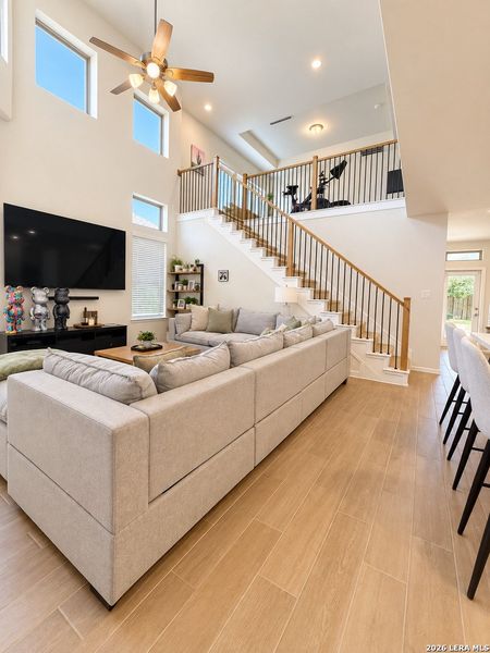 Furnished interior view inside a new home in Stillwater Ranch, San Antonio (Image 7).
