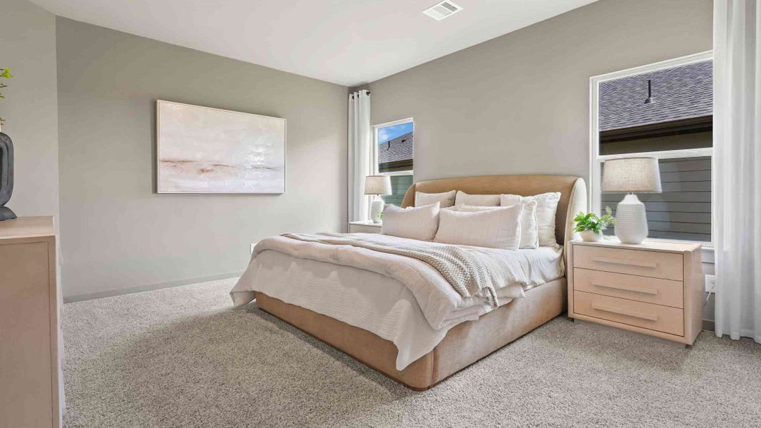 Furnished interior view inside a new home in Emberly, Beasley (Image 19).