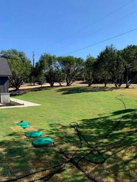 View of grassy yard View of grassy yard