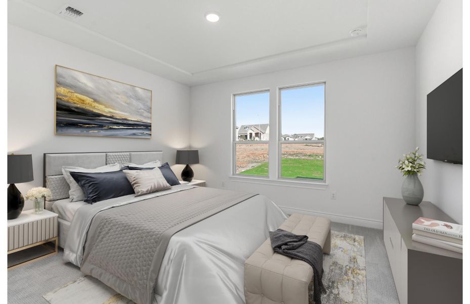 Furnished interior view inside a new home in Del Webb New Braunfels at Veramendi, New Braunfels (Image 5). Furnished interior view inside a new home in Del Webb New Braunfels at Veramendi, New Braunfels (Image 5).