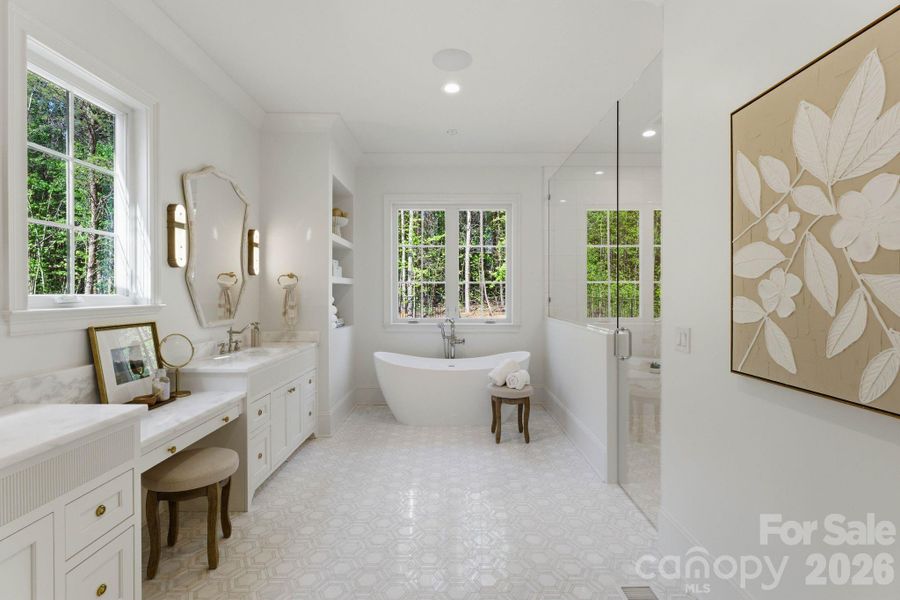 Furnished interior view inside a new home in , Davidson (Image 15).