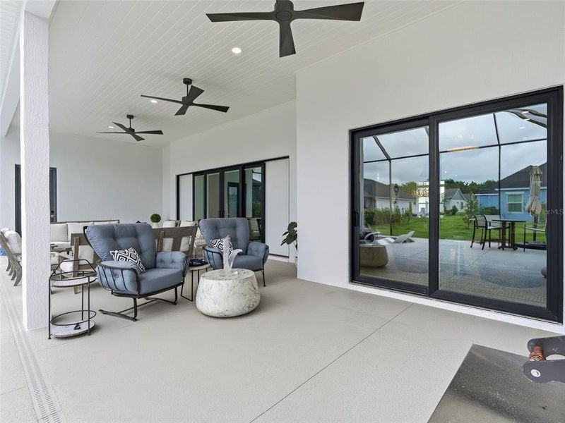 Exterior details and patio area of a home in , The Villages (Image 47). Exterior details and patio area of a home in , The Villages (Image 47).