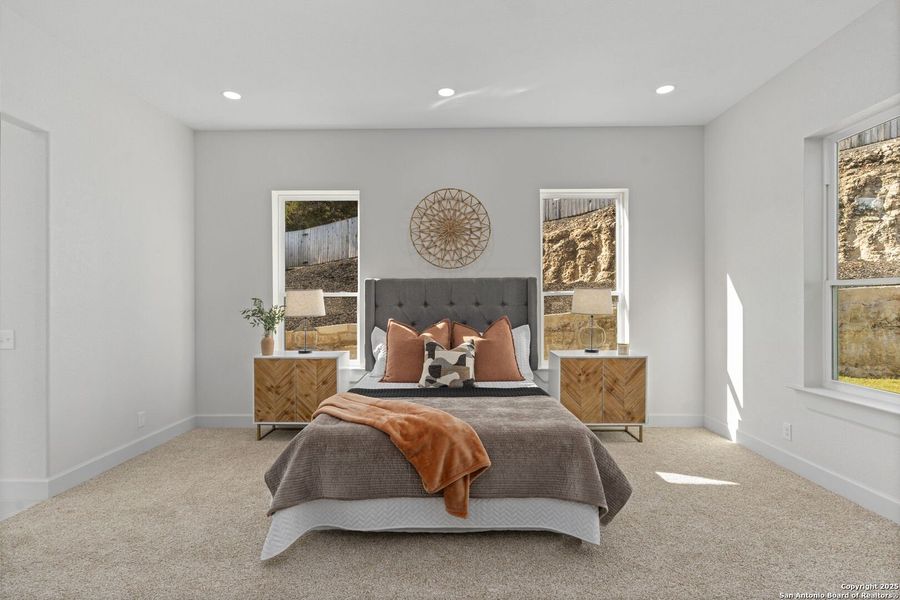 Furnished interior view inside a new home in , San Antonio (Image 43).